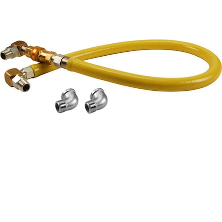 T&S Brass Gas Hose 3/4 X 48 T&S For  - Part# Hg2D48 HG2D48